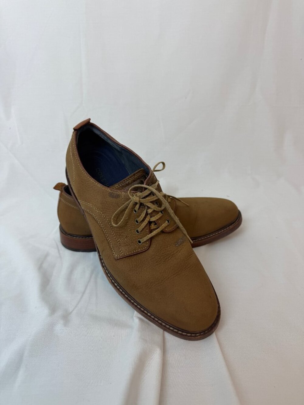 Cole Haan Brown Suede Derby Shoe